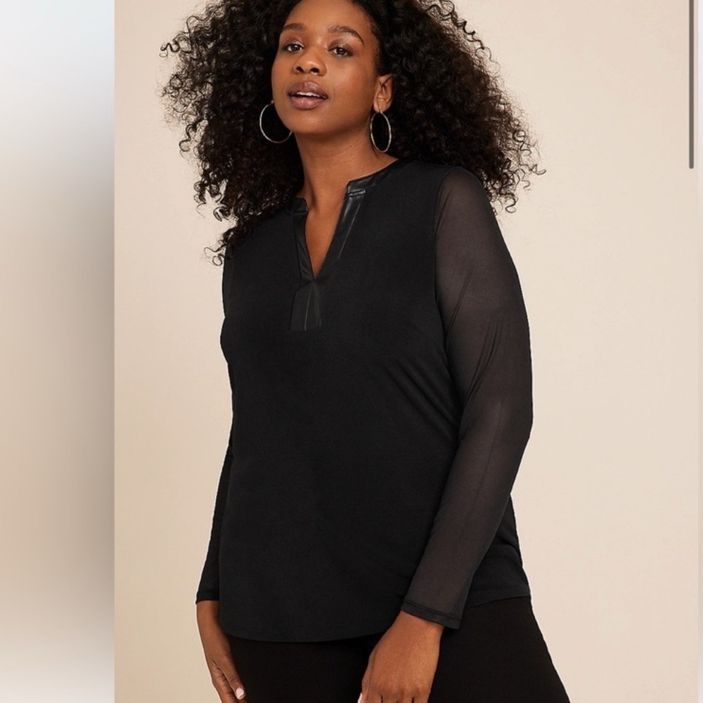 Maurices Black Sleeveless Blouse